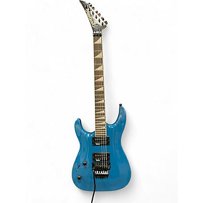 Jackson Used Jackson JS32 Dinky Left Handed Blue Electric Guitar