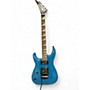 Used Jackson Used Jackson JS32 Dinky Left Handed Blue Electric Guitar Blue