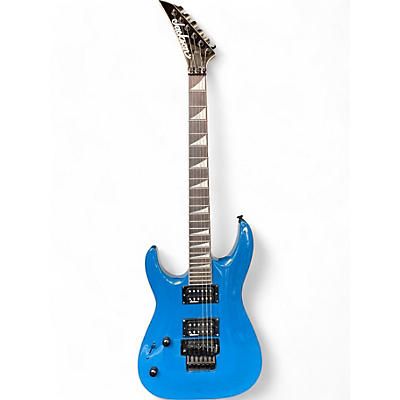 Used Jackson JS32 Dinky Left Handed Blue Electric Guitar