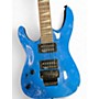 Used Jackson JS32 Dinky Left Handed Blue Electric Guitar Blue