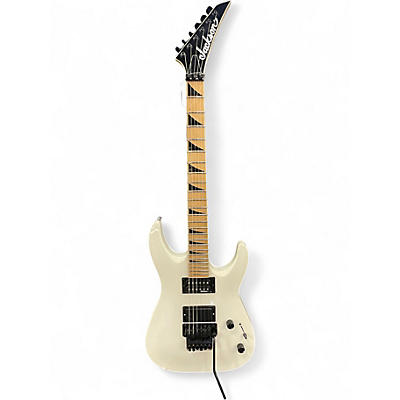 Used Jackson JS32 Dinky Olympic White Solid Body Electric Guitar