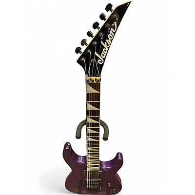 Used Jackson JS32 Dinky Purple Solid Body Electric Guitar