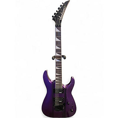 Used Jackson JS32 Dinky Purple Solid Body Electric Guitar