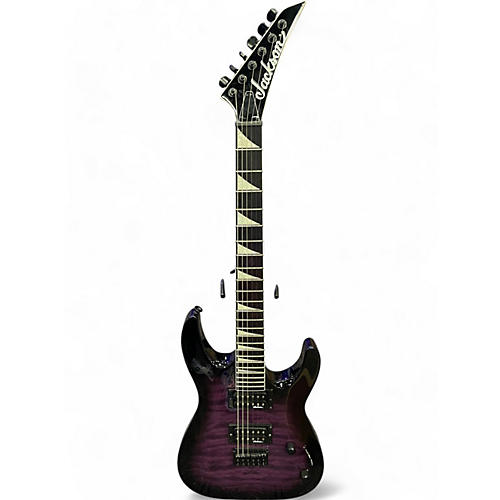 Jackson Used Jackson JS32 Dinky QUILTED PURPLE Solid Body Electric Guitar QUILTED PURPLE