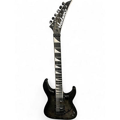 Used Jackson JS32 Dinky Trans Black Solid Body Electric Guitar