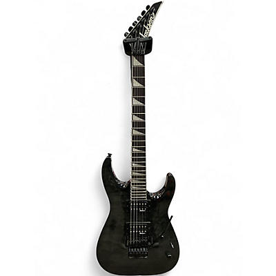 Used Jackson JS32 Dinky Trans Black Solid Body Electric Guitar