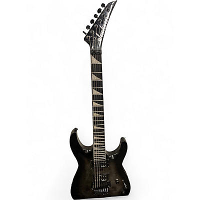 Used Jackson JS32 Dinky Trans Black Solid Body Electric Guitar