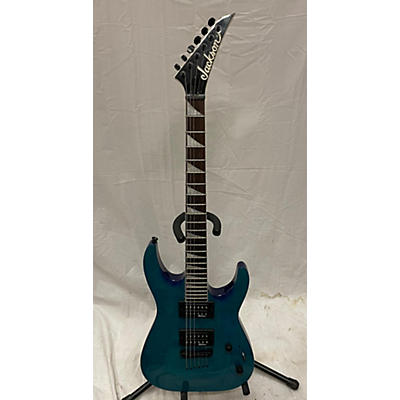 Jackson Used Jackson JS32 Dinky Trans Blue Solid Body Electric Guitar