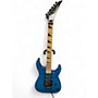 Used Jackson JS32 Dinky Trans Blue Solid Body Electric Guitar Trans Blue