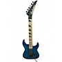 Used Jackson JS32 Dinky Trans Blue Solid Body Electric Guitar Trans Blue