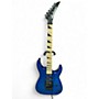 Used Jackson JS32 Dinky Trans Blue Solid Body Electric Guitar Trans Blue