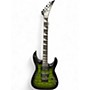 Used Jackson JS32 Dinky Trans Green Burst Solid Body Electric Guitar Trans Green Burst