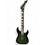 Used Jackson JS32 Dinky Trans Green Solid Body Electric Guitar Trans Green