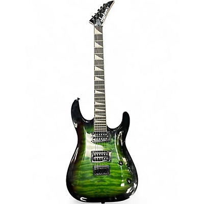 Used Jackson JS32 Dinky Trans Green Solid Body Electric Guitar