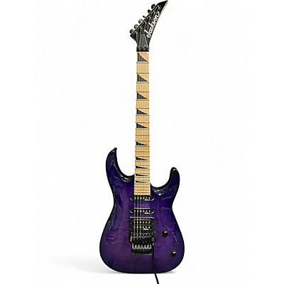 Used Jackson JS32 Dinky Trans Purple Solid Body Electric Guitar