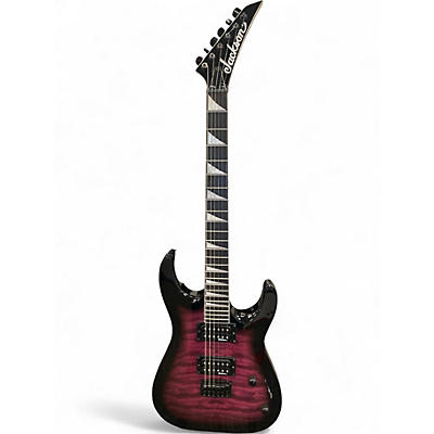 Used Jackson JS32 Dinky Trans Red Solid Body Electric Guitar