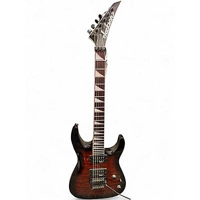 Used Jackson JS32 Dinky Trans Red Solid Body Electric Guitar
