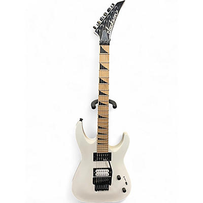Used Jackson JS32 Dinky White Solid Body Electric Guitar