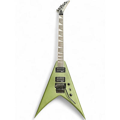 Used Jackson JS32 King V ARMY GREEN Solid Body Electric Guitar