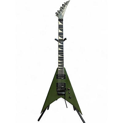 Used Jackson JS32 King V Apple Green Solid Body Electric Guitar