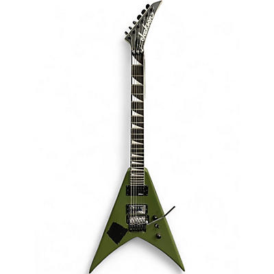 Used Jackson JS32 King V MATTE ARMY DRAB Solid Body Electric Guitar