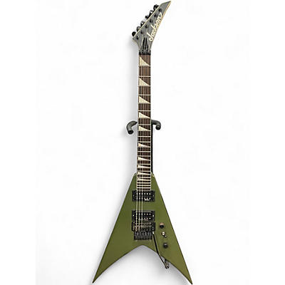 Used Jackson JS32 King V MATTE ARMY DRAB Solid Body Electric Guitar