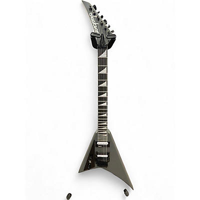 Used Jackson JS32 V  Gray Solid Body Electric Guitar