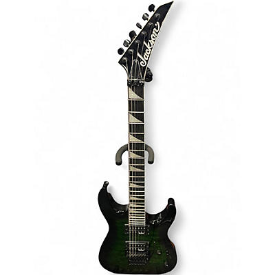 Used Jackson JS32DQ Trans Green Solid Body Electric Guitar