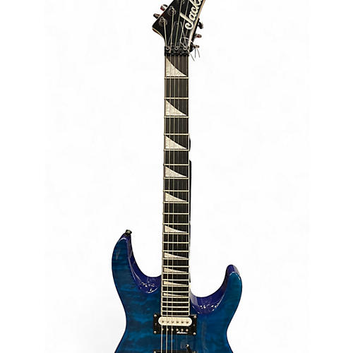 Used Jackson JS32Q BLUE Solid Body Electric Guitar BLUE