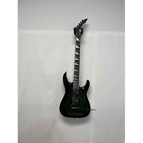 Jackson Used Jackson JS32Q DKA ARCH TOP TRANS GREEN BURST Solid Body Electric Guitar TRANS GREEN BURST