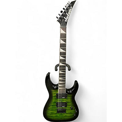 Used Jackson JS32Q DKA HT Green Solid Body Electric Guitar