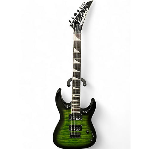 Used Jackson JS32Q DKA HT Green Solid Body Electric Guitar Green