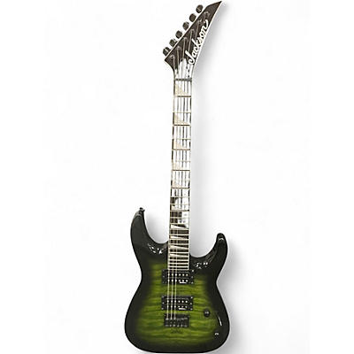 Used Jackson JS32Q DKA HT Green Solid Body Electric Guitar