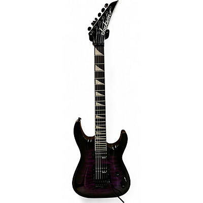 Used Jackson JS32Q DKA TRS PURP BRST Solid Body Electric Guitar