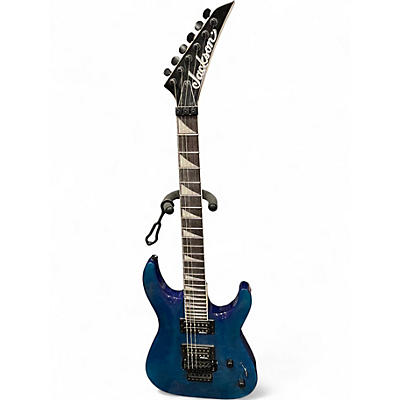 Used Jackson JS32Q DKA Trans Blue Solid Body Electric Guitar