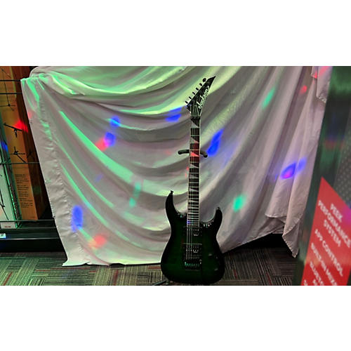 Jackson Used Jackson JS32Q Green Burst Solid Body Electric Guitar Green Burst