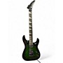 Used Jackson JS32Q TRANSPARENT GREEN Solid Body Electric Guitar TRANSPARENT GREEN