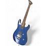 Used Jackson JS32R Dinky Reverse Headstock Blue Solid Body Electric Guitar Blue