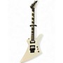 Used Jackson JS32T Kelly W/ MOLDED CASE White Solid Body Electric Guitar White