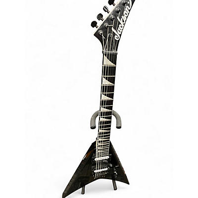 Used Jackson JS32T King V BLACK Solid Body Electric Guitar