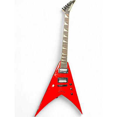 Used Jackson JS32T King V Candy Apple Red Solid Body Electric Guitar