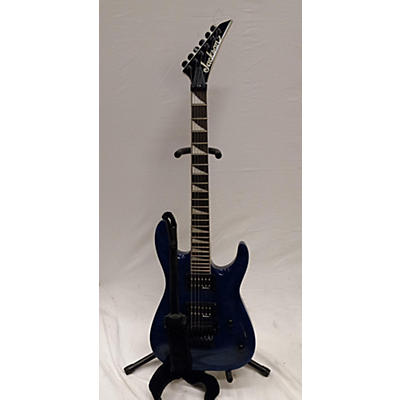 Jackson Used Jackson JS32TQ Dinky Blue Solid Body Electric Guitar