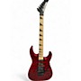 Used Jackson Used Jackson JS32TQ Dinky Crimson Red Trans Solid Body Electric Guitar Crimson Red Trans