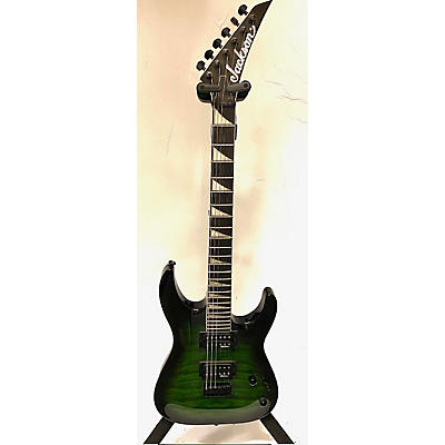 Jackson Used Jackson JS32TQ Dinky GREEN BURST Solid Body Electric Guitar