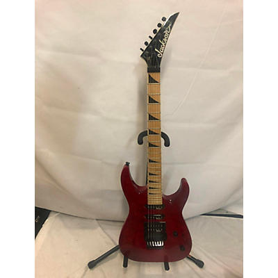 Jackson Used Jackson JS32TQ Dinky Red Solid Body Electric Guitar