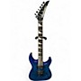 Used Jackson JS32TQ Dinky Trans Blue Solid Body Electric Guitar Trans Blue