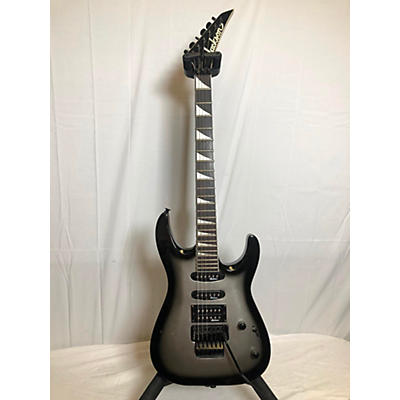 Jackson Used Jackson JS34Q Dinky Black And Silver Solid Body Electric Guitar