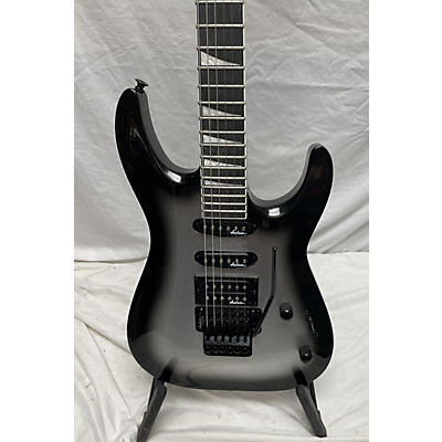 Jackson Used Jackson JS34Q Dinky Black And Silver Solid Body Electric Guitar