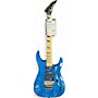 Used Jackson JS34Q Dinky Blue Solid Body Electric Guitar Blue