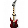 Used Jackson JS34Q Dinky Crimson Red Trans Solid Body Electric Guitar Crimson Red Trans
